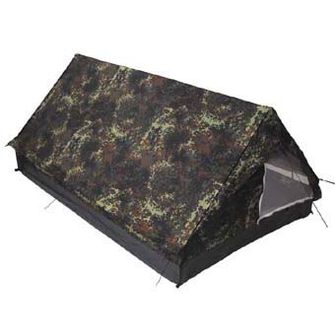 MFH minipack šotor za 2 osebi BW tarn 213 x 137 x 97 cm