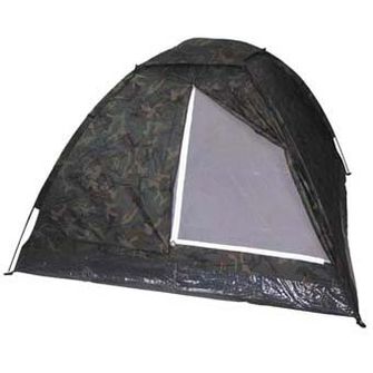 MFH Monodom šotor za 3 osebe woodland 210 x 210 x 130 cm