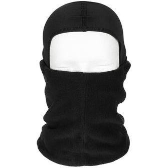 MFH Kravata s pokrivalom za glavo, flis, črna