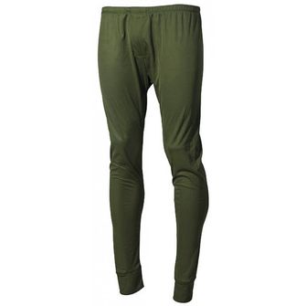 MFH moške termo spodnje hlače olivno zelena, level 1