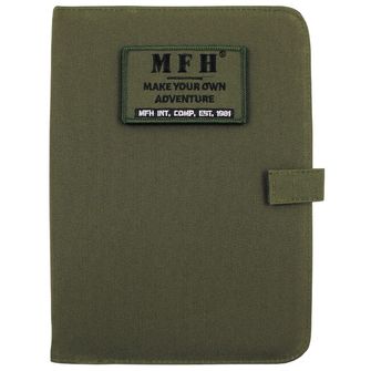 MFH Kovček z beležnico A5, OD zelena