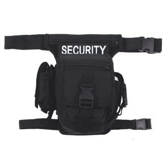 MFH Security torba za nogo, črna