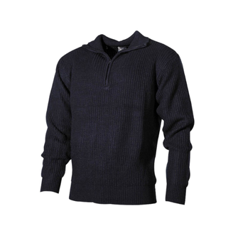 MFH troyer islandski črn pulover , modry
