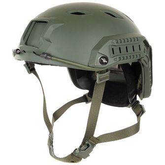 MFH Ameriška čelada FAST-paratroopers, ABS-plastik, OD zelena