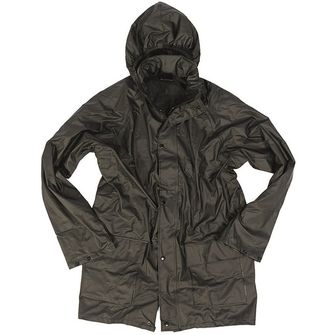 Mil-tec nepremočljiva dežna jakna, črna