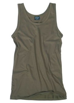 Mil-Tec moška majica brez rokavov, Olivne barve, 140-145 g/m2