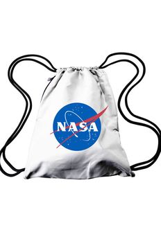 NASA Gym športni nahrbtnik, bel