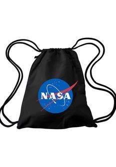 NASA Gym športni nahrbtnik, črn
