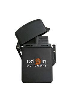 Origin Outdoors Storm vodoodporni vžigalnik, črn