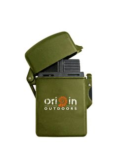 Origin Outdoors Storm vodoodporni vžigalnik, oliven