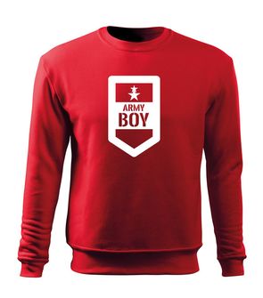 DRAGOWA otroški pulover Army boy, rdeč