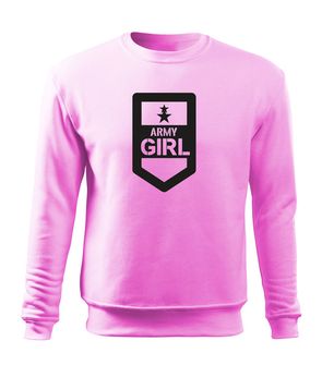DRAGOWA otroški pulover Army girl, roza
