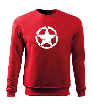 DRAGOWA otroški pulover Star, rdeč
