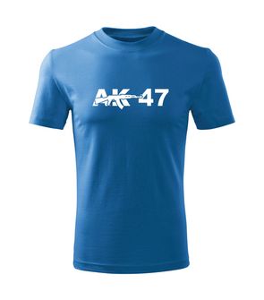 DRAGOWA majica s kratkimi rokavi AK47, modra