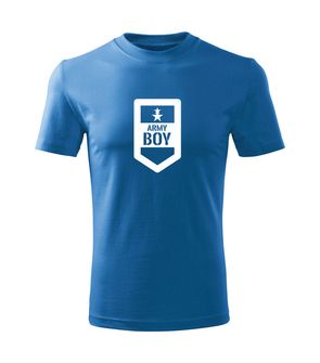 DRAGOWA Otroška majica s kratkimi rokavi Army boy, modra