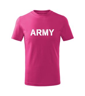 DRAGOWA Otroška majica s kratkimi rokavi Army, roza