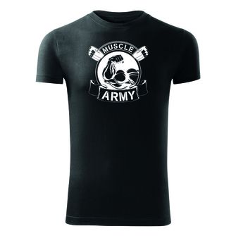 DRAGOWA fitnes majica muscle army original, čena 180 g/m2