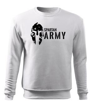 DRAGOWA moški pulover spartan army, bela 300g/m2
