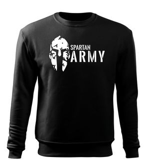 DRAGOWA moški pulover spartan army, črna 300g/m2