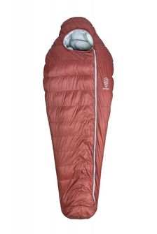 Patizon Tri-sezonska spalna vreča Dpro 590 L Leva, Temno rdeča/srebrna