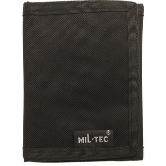 Mil-Tec črna denarnica na Velcro