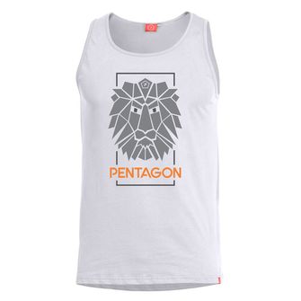 Pentagon Astir Lion majica brez rokavov, bela