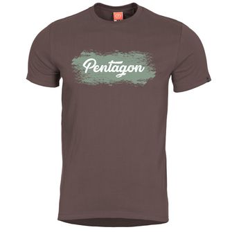 Pentagon Grunge majica, rjava