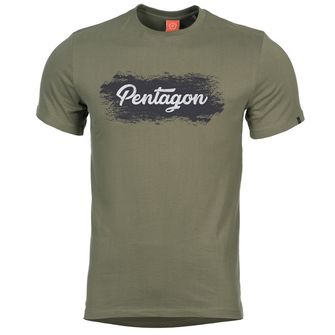 Pentagon Grunge majica, olivno zelena