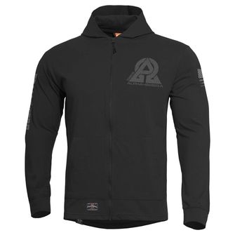 Pentagon jakna na zadrgo Agis Instructor Zero, 165g/m2, črna
