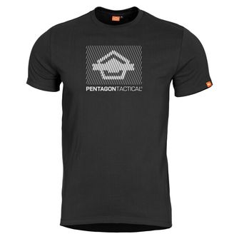 Pentagon  Parallel tričko, črna