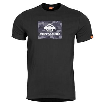 Pentagon Spot Camo tričko, črna