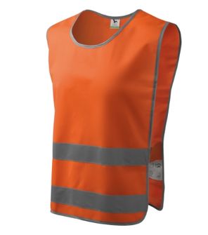 Rimeck Classic Safety vest odsevni varnostni brezrokavnik, fluorescenčno oranžen