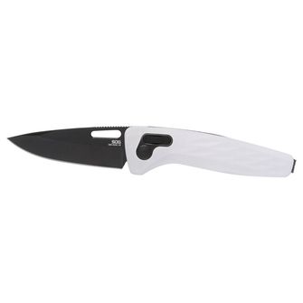 SOG Zaklopni nož ONE-ZERO XR - White AL & Black Chrome