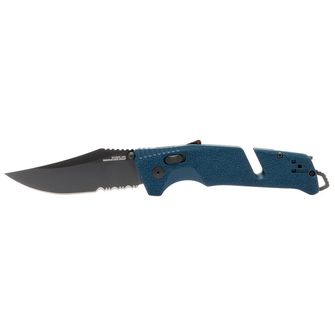 SOG Zaključni nož Trident AT - Uniform Blue - delno nazobčan