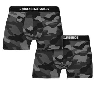 Urban Classics moške boksarice 2-pack, darkcamo