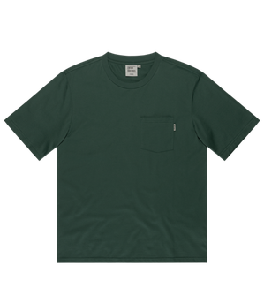 Vintage Industries Siva majica z žepi, sivo-zelena