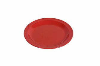 Waca Melaminski ploščati krožnik s premerom 23,5 cm rdeč
