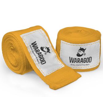 WARAGOD boksarske bandaže 2,5 m, rumene