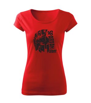 DRAGOWA ženska kratka majica León, rdeča 150g/m2