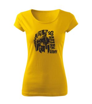 DRAGOWA ženska kratka majica León, rumena 150g/m2