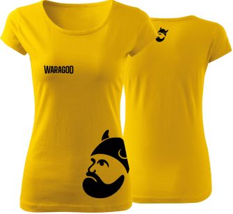WARAGOD ženska majica BIGMERCH, rumena 150g/m2