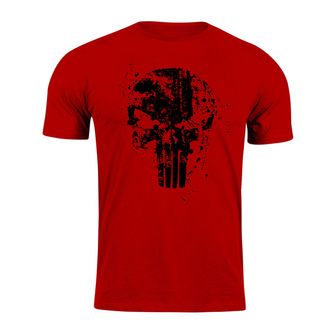 DRAGOWA majica s kratkimi rokavi Frank the Punisher, rdeča 160g/m2