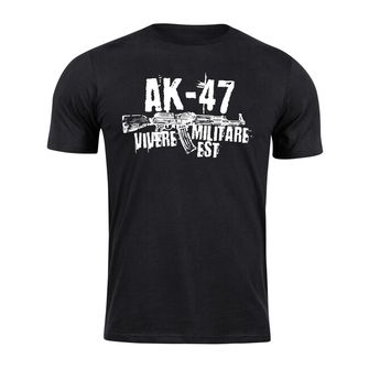 DRAGOWA majica s kratkimi rokavi Seneca AK-47, črna 160g/m2