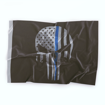 WARAGOD zastava American Punisher Skull 150x90 cm