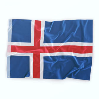 WARAGOD zastava Islandija 150x90 cm