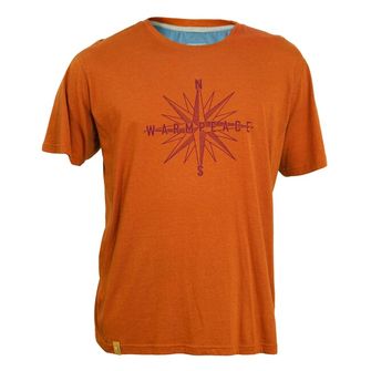 Warmpeace majica Swinton, oranžna barva, kaldera