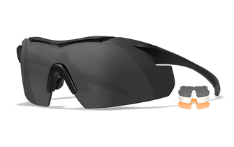 WILEY X VAPOR 2.5 zaščitna očala z zamenljivimi stekli, črna